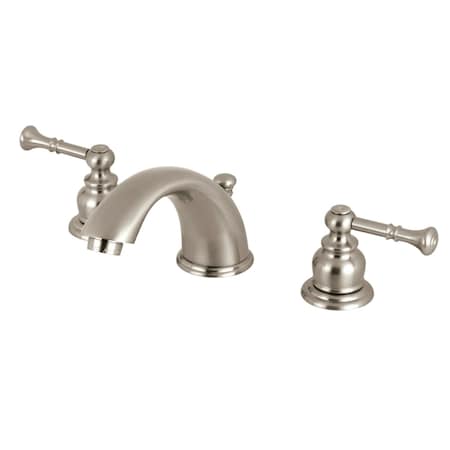 Kingston Brass KB968NL Widespread Bathroom Faucet, Brushed Nickel KB968NL